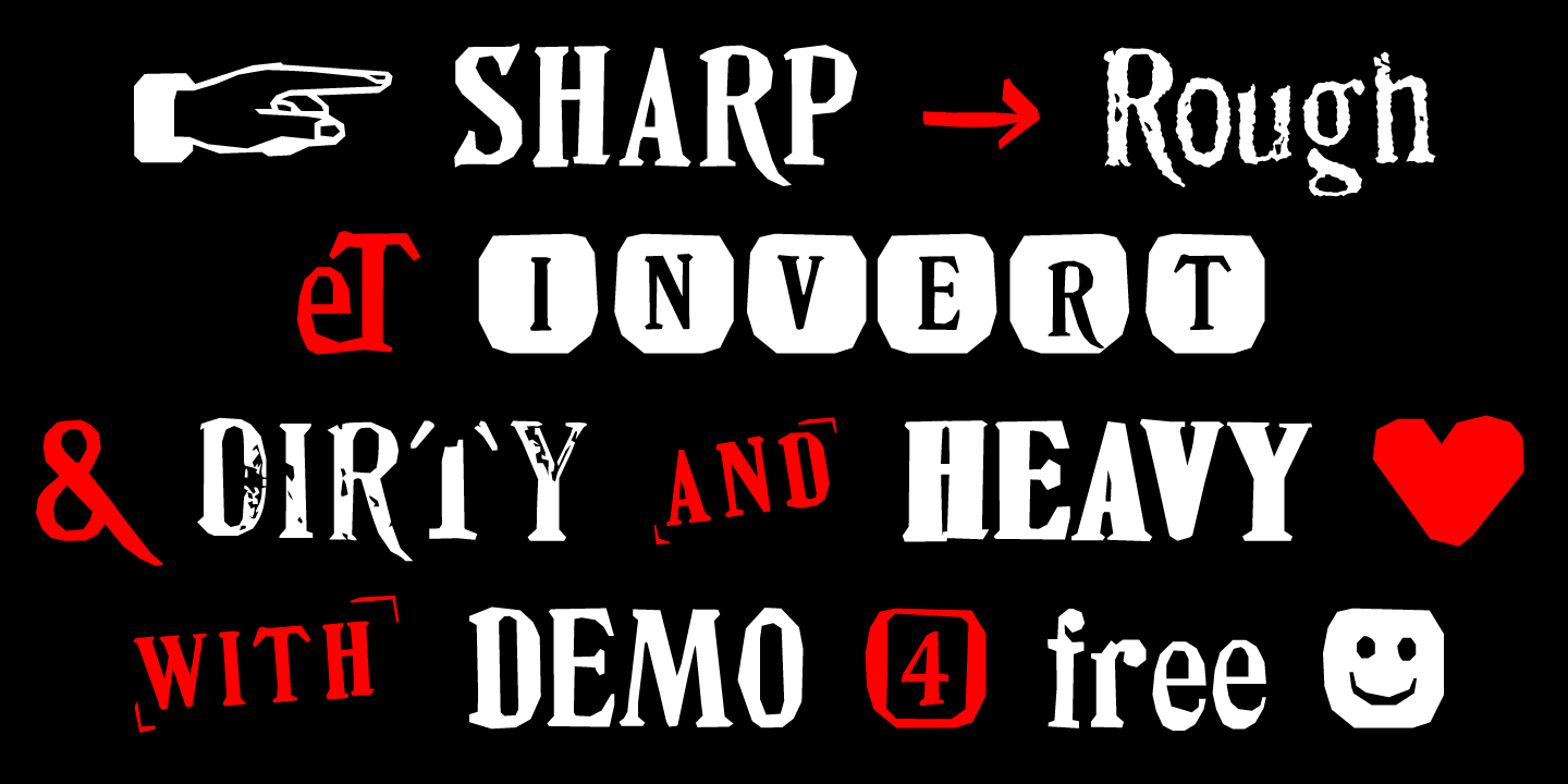 Example font DIY Fantasy Stamp #4